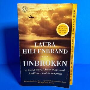 Unbroken by Laura Hillenbrand (2014 Paperback) WWII Survival Memoir